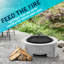 Andols Round Wood Burning Smokeless Fire Pit-14096140