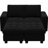 Shavera 4 - Piece Velvet Sectional Sofa Convertible Sleeper Couch Apartment Sofa Bed with Storage Ottomans-340988125