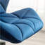 Chaise de bureau pivotante et capitonnée-1585015353