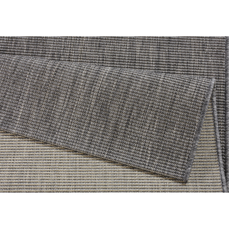 Meadow Flatweave Grey/Brown/Blue Rug, Rectangle 240 x 340cm
