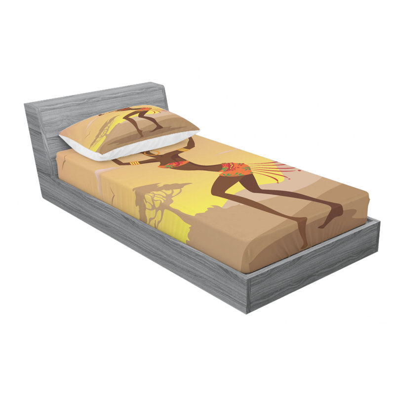 Microfiber Sheet Set, Twin XL Sheet Set with 1 Pillowcase