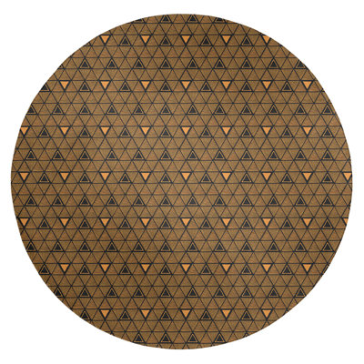 Chenille Geometric Indoor Rug