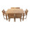 Venice 7 - Piece Solid Wood Dining Set