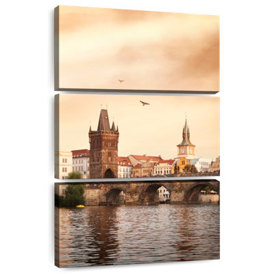 Lilie Vltava River Under Charles Bridge