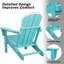 Chaise Adirondack pliante en plastique Farrahn-1919038676