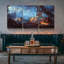 "Haunted Halloween Scene" sur toile, 3 pièces-1774437761
