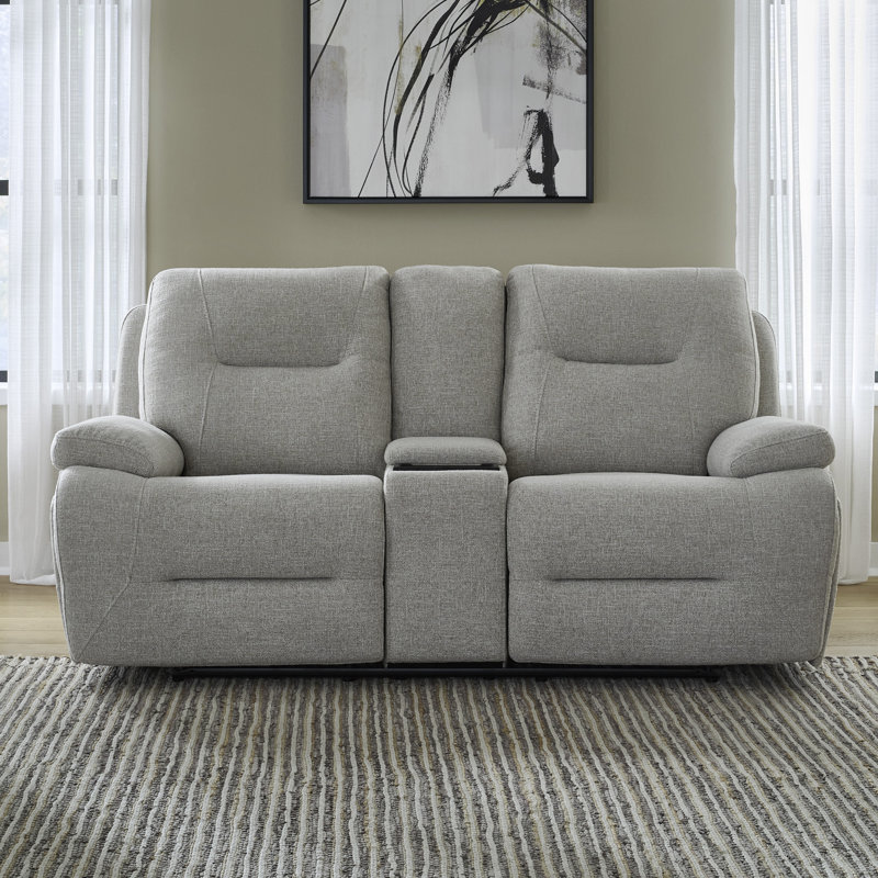 Trevina Zero Gravity Power Sofa & Loveseat W/ Console Set