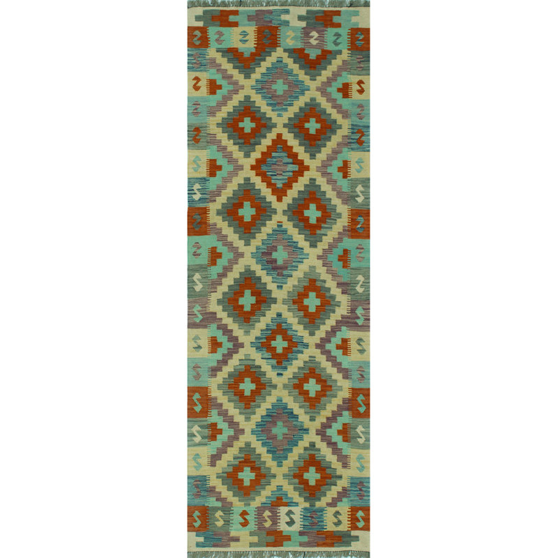 Bobbee Wool Geometric Indoor Rug