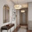 3 - Light Dimmable Drum Chandelier-1705027103