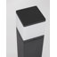 Dark Grey Metal Bollard Light-1094521759
