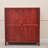 Red Entryway Cabinet