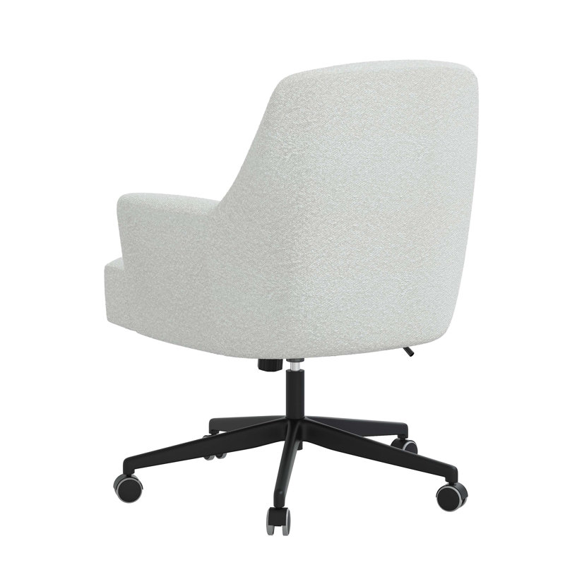 Chaise de travail Wiese, Similicuir, Brun selle Sonoran