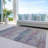 Machine Washable Indoor/Outdoor Christain ACN1265 Blush Rug-102461043