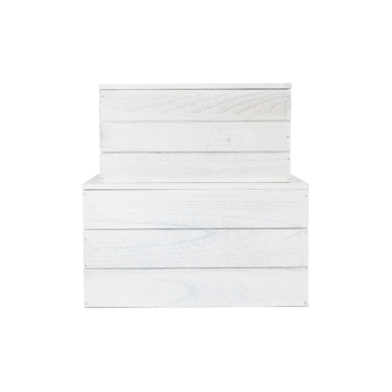 Star Cut out Storage 2 Piece Box Set
