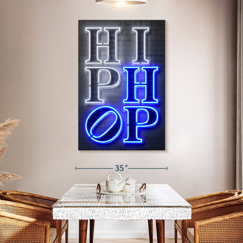 Tergel Hip Hop, H 51 po x l 34 po