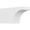 4"W x 6"H x 12"L Standard Huntington Architectural Grade PVC Rafter Tail
