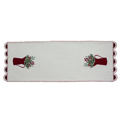 Rosalind Wheeler Holiday Pitcher Table Runner