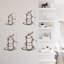 Décoration murale abstraite murale tasse à café-124840342-124840338