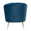 Fauteuil demi-tonneau en cuir Rosemont-1243870532