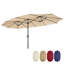 Parasol de marché rectangulaire 15 pi x 9 pi Tasia-499612974