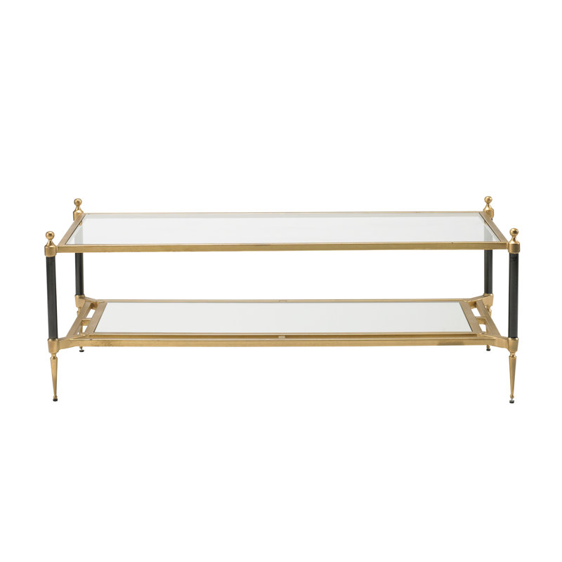 Pierre Glass Top Coffee Table