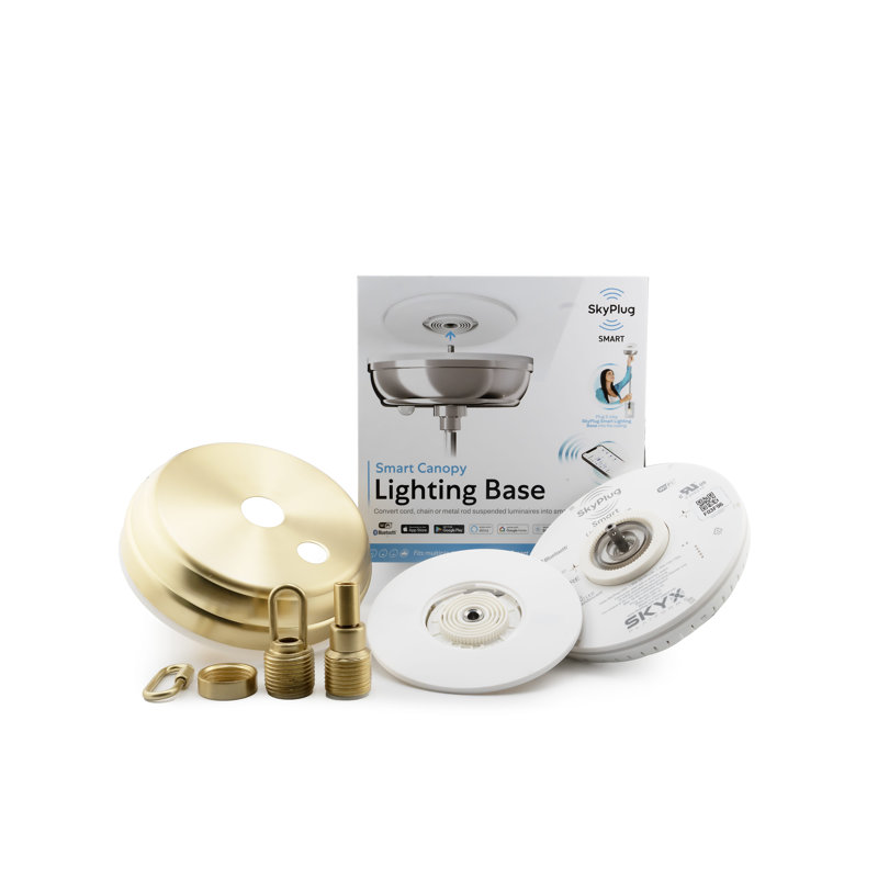 SkyPlug Smart Kit - Installation d'éclairage facile - Capella, Or moderne