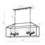 Lustre rectangulaire à 8 lumières pour îlot de cuisine-631804797