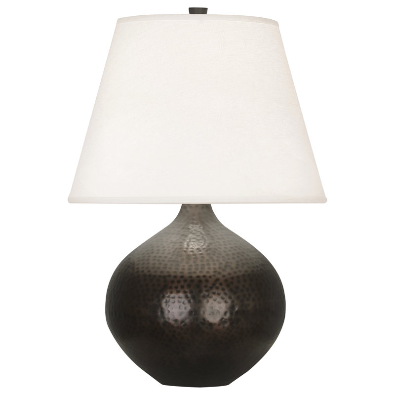 Dal Table Lamp, 19.25" H x 13" W x 13" D, Deep Patina Bronze