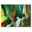 Vagues liquides dans les tons de vert IV - décoration murale moderne en toile-1736661556-1736661511
