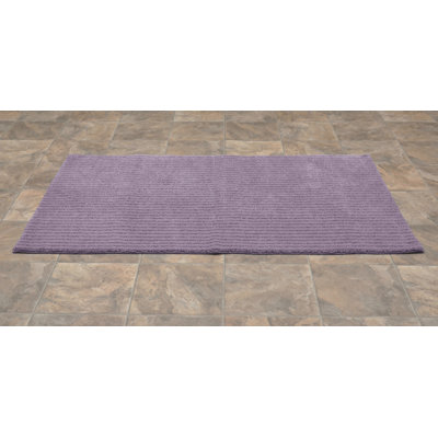 Viridian Nylon Bath Rug with Non-Slip Backing