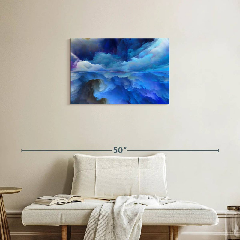 Avery Abstract Sky, 20" H x 30" W