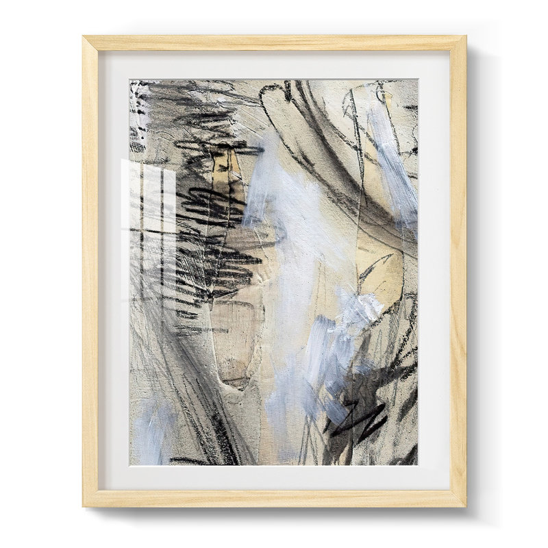 MaskedNotesVIPremiumGalleryWrappedCanvas-Framed Print, Natural, 28.5" H x 20.5" W