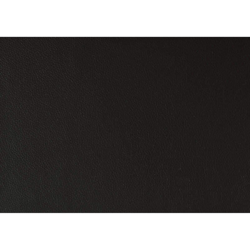 Lit double gris brunâtre avec tête de lit en similicuir pour chambre à coucher, Lit double