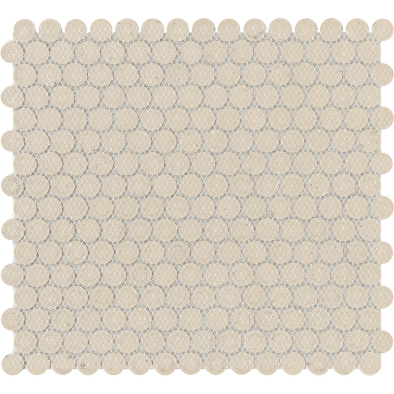 Savvy 11 in. x 12 in. Glossy Porcelain Floor and Wall Tile (14.61 sq. ft./Case), Navy 