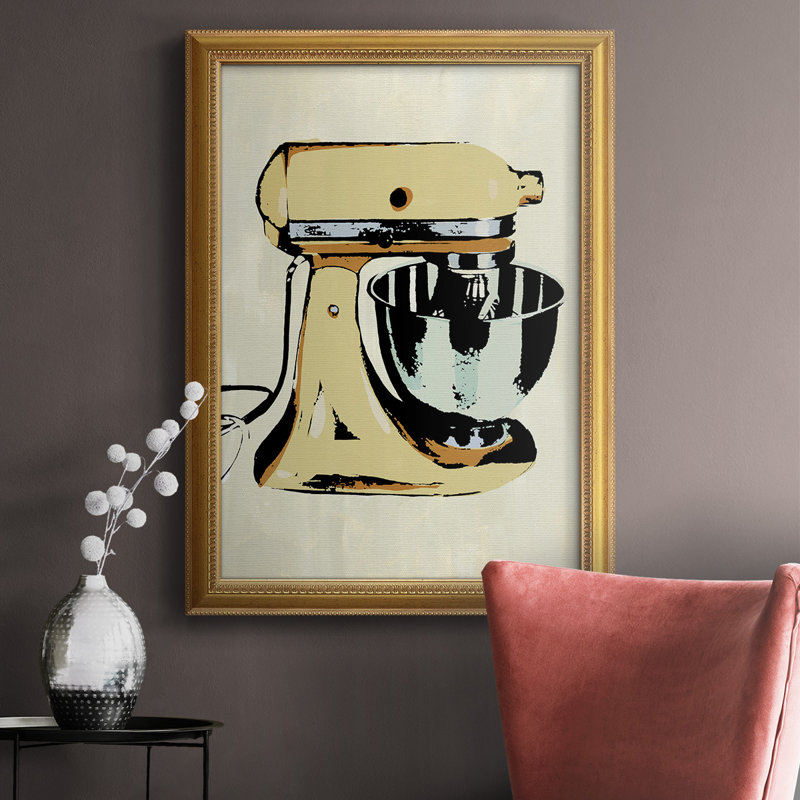 " Retro Kitchen Appliance IV ", 16" W x 20" H