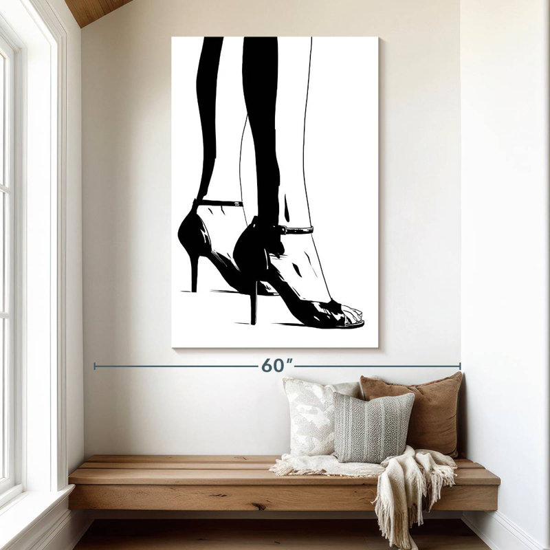 Shuttleworth Shoes III, 51" H x 34" W