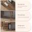 Bureau de direction rectangulaire en bois massif avec tiroirs Walnut-1877592860-1877592863