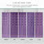 Ensemble de serviettes 2 pièces Willow - 100% coton peigné, qualité supérieure 630 g / m², mauve, ultra doux et très absorbant (2 serviettes de bain)-1833370052-1833370057