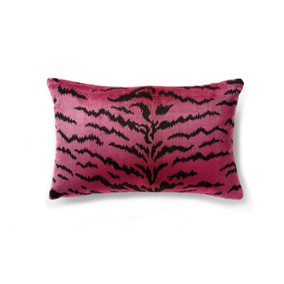 Wild Glamour Silk Pillow Cover & Insert