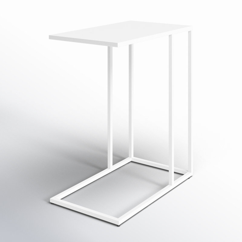 Tanu End Table, Antique Zinc, 23.6" H x 16.5" W x 10" D