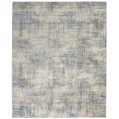 Tapis ivoire moderne Golda