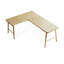 Bureaux en bois massif en L Burlywood-107559279-107559281