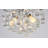 Transitional 3 Light Crystal Semi Flush Mount-157079900