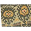 Flatweave Wool Ikat Area Rug in Multi