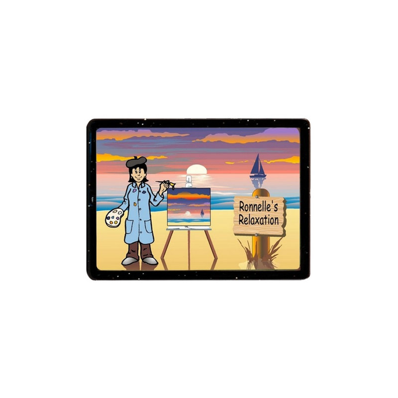 Artiste personnalisé - aimant en acrylique pour femme - excellent cadeau!, Oui
