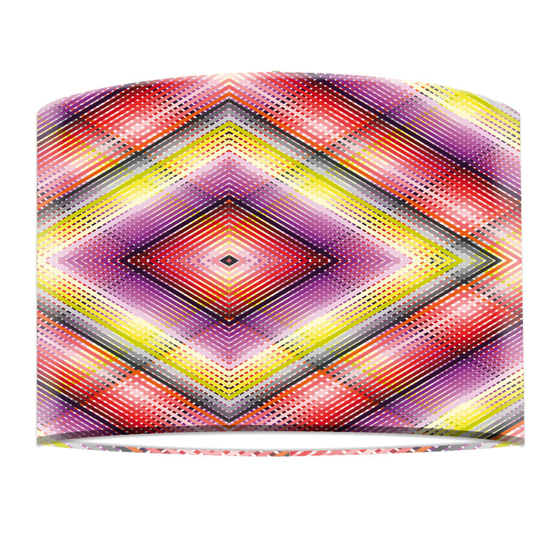 Encanto 29cm H Paper Drum Lamp Shade ( Screw On )