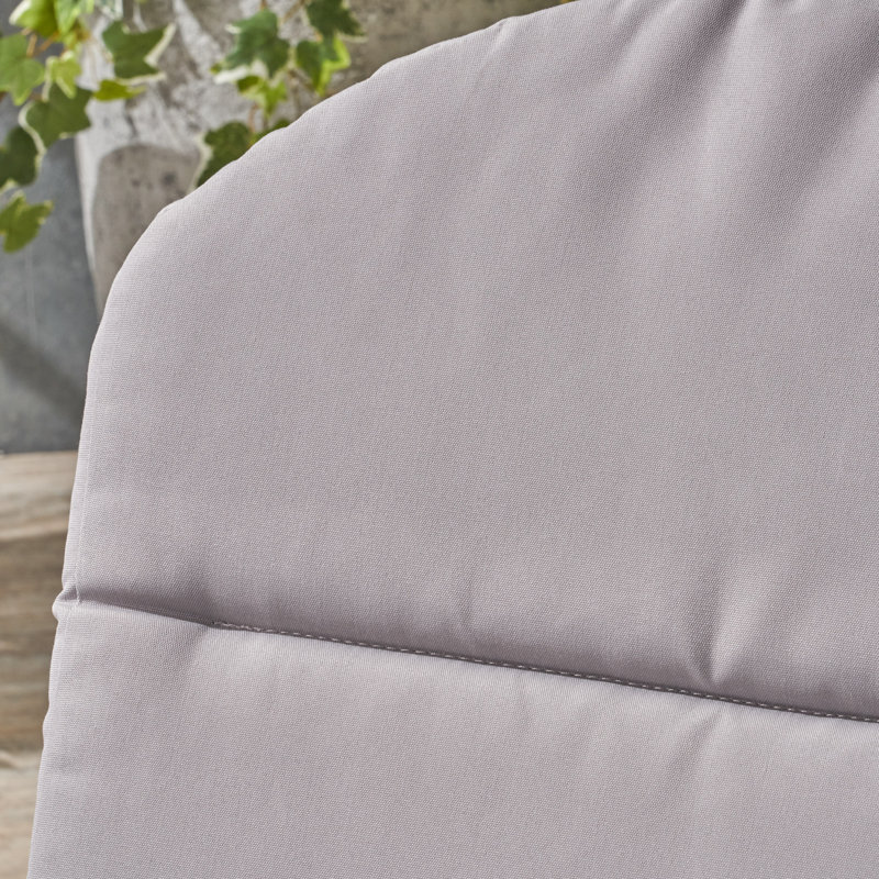 Coussin de chaise Adirondack d'extérieur, Gris