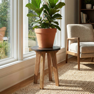Solid Wood End Table