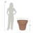 ECOBO Eco-Friendly Round Pot Planter Palma Indoor/Outdoor use Durable & Lightweight All-Weather-1604817344