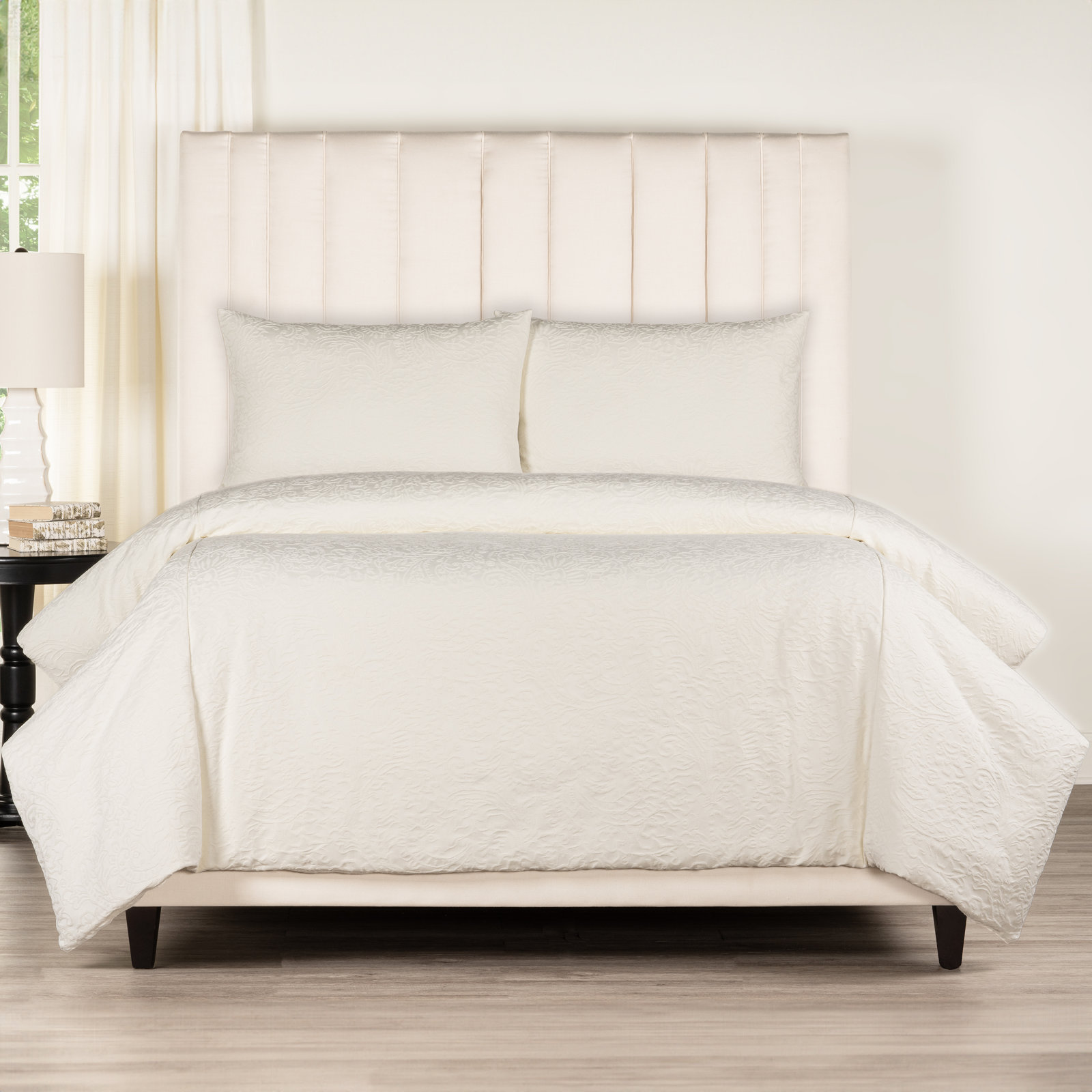 Siscovers Cotton Duvet Cover Set, California King Duvet Cover + 2 King Shams